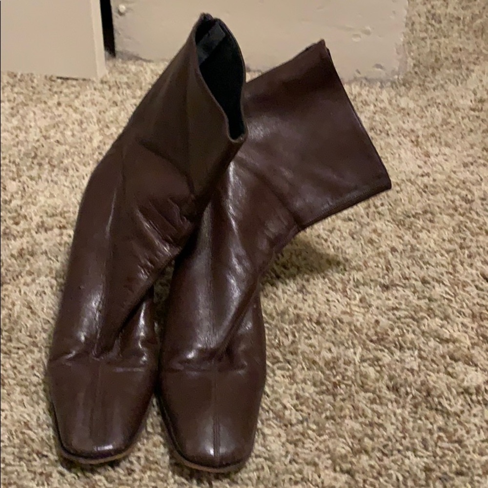 Brown Ankle Boots